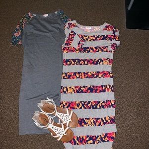 LuLaRoe Julia Dress bundle- great condition
